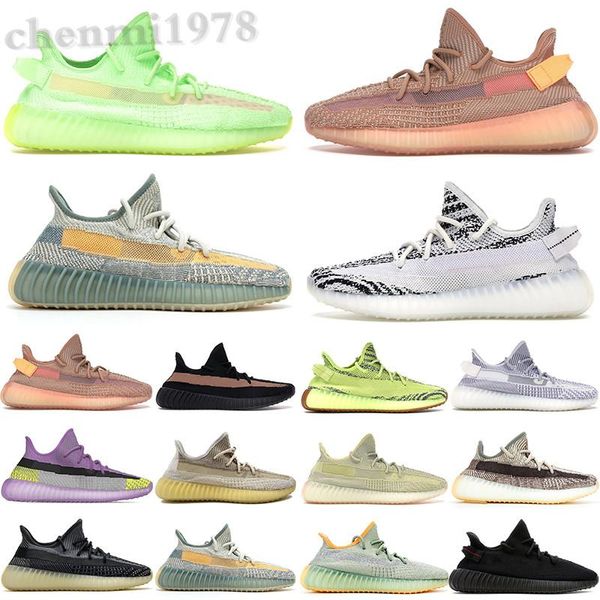 

2021 35 v2 boots linen cinder sports shoes tail light desert sage israfil oreo sulfur asriel marsh men xrq yezzies yeezies boost, Black