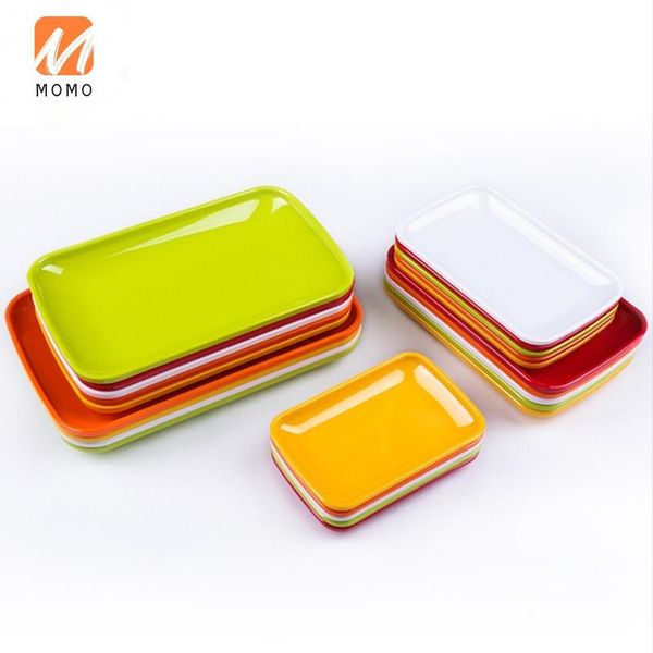 

tableware rice noodles plate dedicated pot side dishes plastic dish rectangular service commercial storage bottles & jars