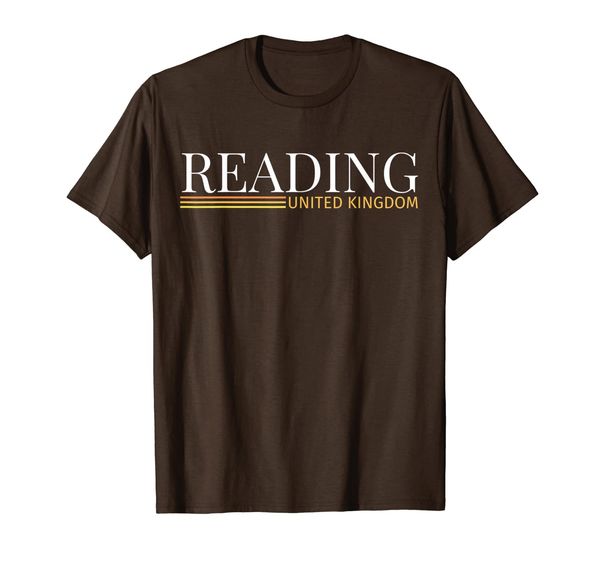 

reading united kingdom t-shirt, White;black
