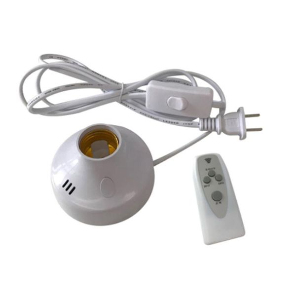 

lamp holders & bases wireless remote control holder e26 e27 socket 110v-220v smart
