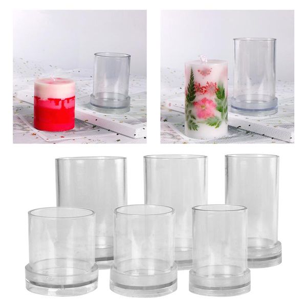 

craft tools clear plastic candle making mold moulds diy soap