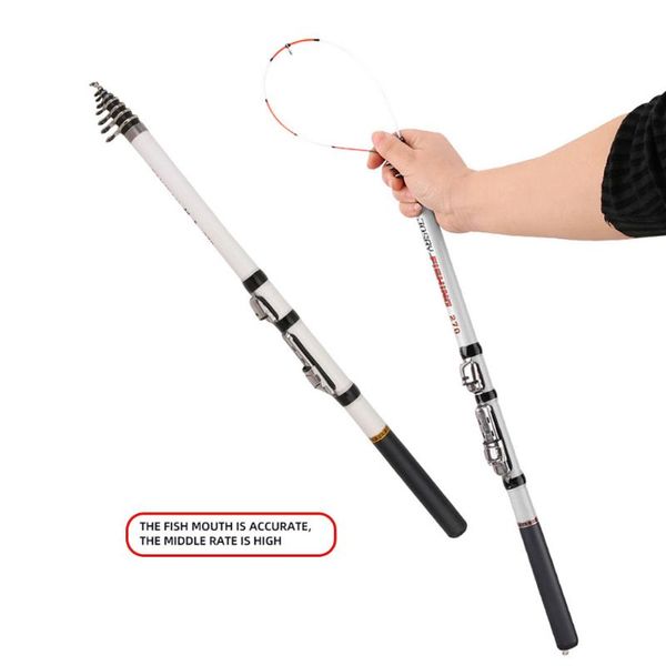 

boat fishing rods rock rod mini portable carbon pole spinning carp feeder 1.5m, 1.8m, 2.1m, 2.4m, 2.7m