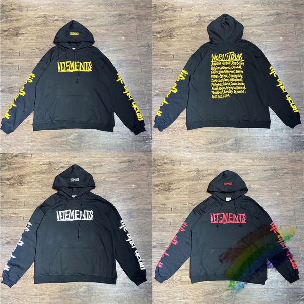 Sarı Baskı Hoodie Erkek Kadın 1 Yüksek Kaliteli Boy Kazaklar Nakış Tişörtü