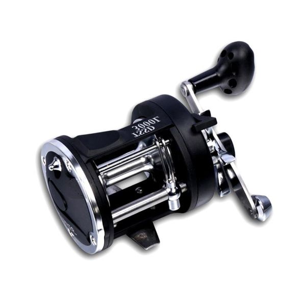

fishing reels tssd 3000l-4000l trolling drum reel saltwater right hand black sea fish pesca tackle baitcasting