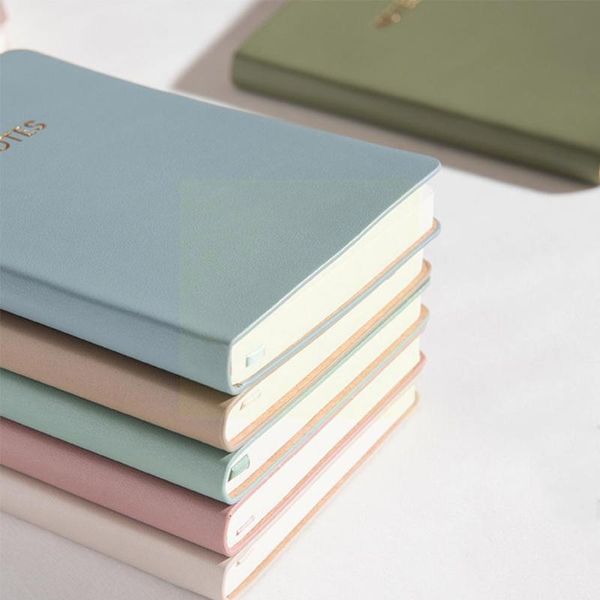 

notepads 1pcs a6 mini notebook pu cover portable pocket notepad office students 80 diary sketchbook supplies planner school sheet me c2p6, Purple;pink