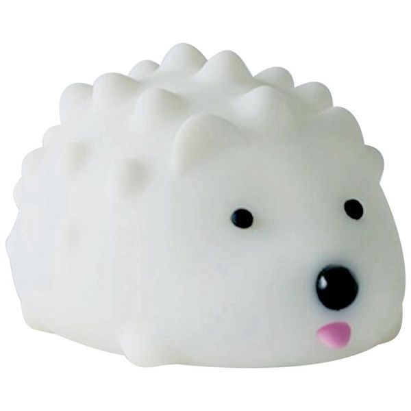 

hedgehog night light led rechargeable silicone usb children cartoon remote control press colorful lights cell phone mounts & holders