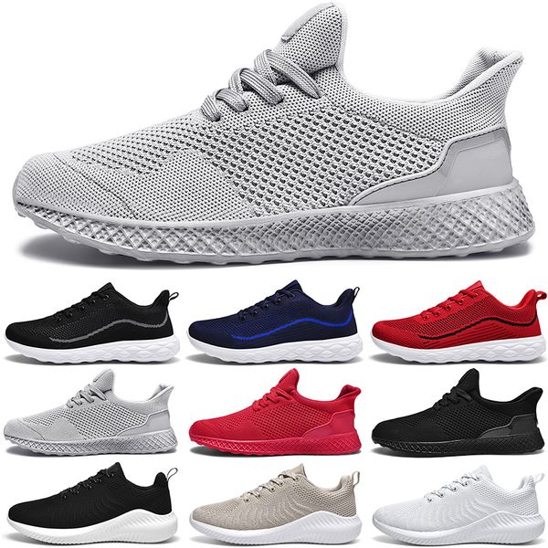 

men chaussure running shoes triple grey mesh sneakers breathable outdoor soft jogging walking tennis shoe chaussures de course sport