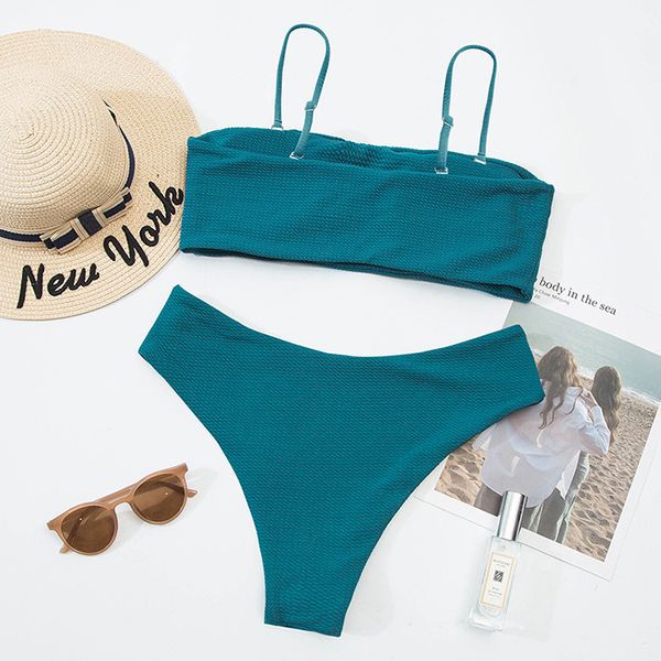 

suspender 2021 bikini swimsuit, White;black