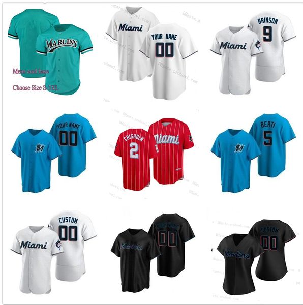 

2020 corey dickerson marlins baseball jersey jonathan villar miami jon berti sandy alcantara jorge alfaro lewis brinson blue custom jerseys, Blue;black