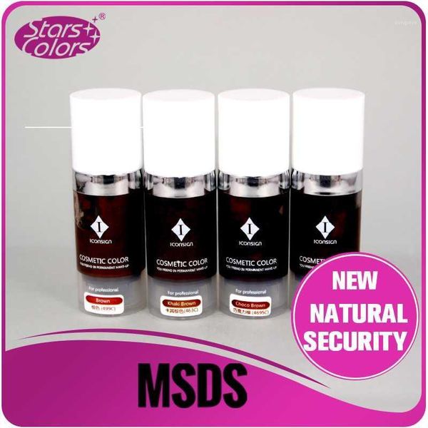 

semi-cream professional microblading pigment for eyebrow tattoo ink pigment1