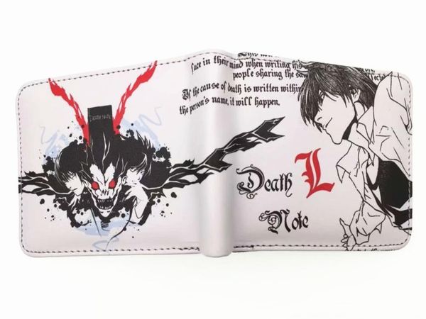 

wallets death note men women pu wallet coin purse id/ holder, Red;black