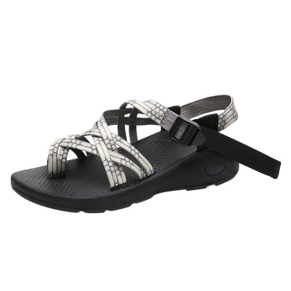 

dress shoes sagace women casual sandals low bottom toe beach outdoor matching color hiking buckle strap fashion round head shoe, Black