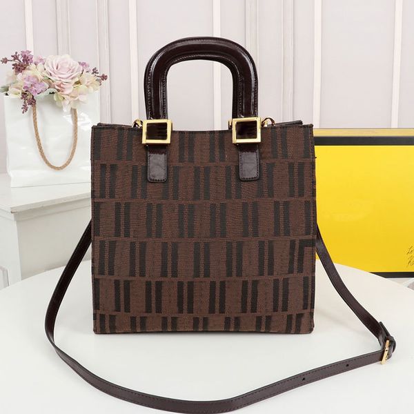 

handbag women luxurys designers bag 2021 shoulder bags open vintage tote short handles female retro and fashionable high capacity canvas pre