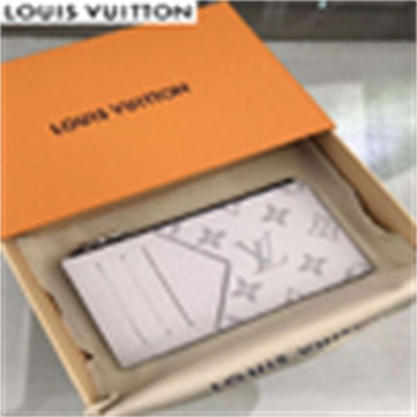 

wallets brand designer luxury key nwtg m30320 white flower card coin card holder holders men long compact wallet purse chain clutches evenin