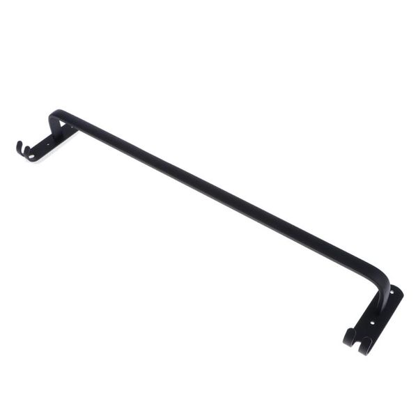 

towel racks space aluminum bathroom wall mount holder hanger bar black 60cm