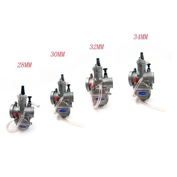 

jingbin pwk28 pwk 28 30 32 34 mm carburetor motorcycle atv buggy quad go kart dirt bike jet boat fit 2t 4t jog dio fuel system