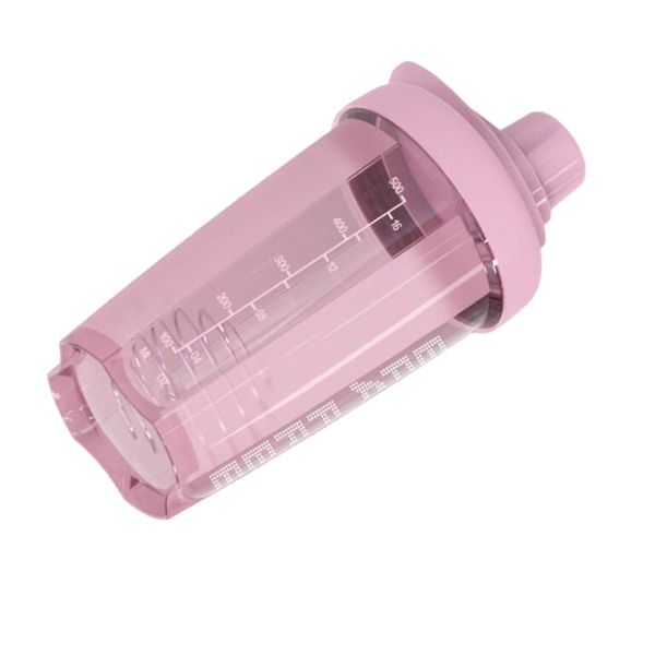 

water bottle portable capping protein powder shake sports fitness cup plastic 500ml milkshake custom gift