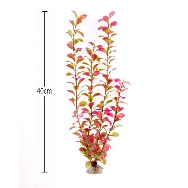 

decorations simulation artificial plants aquarium decor water ornament plant fish tank grass 40cm decoration 2021 durable