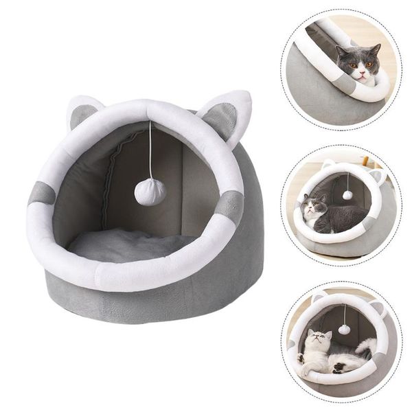 

cat beds & furniture 1pc house warm nest household bed small dog kennel