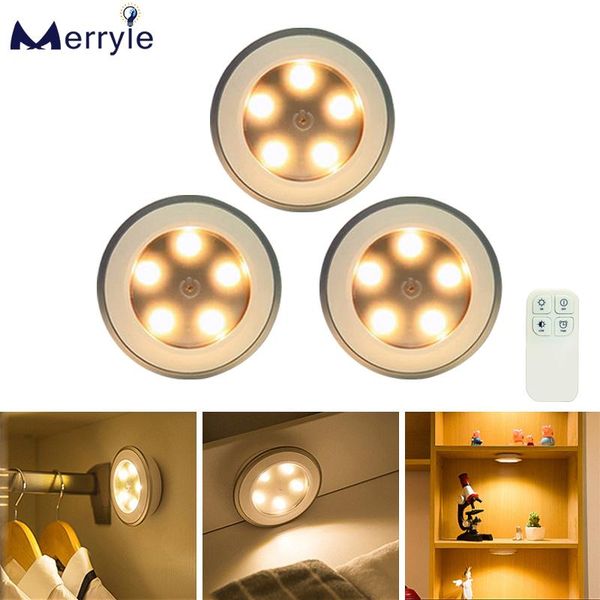 

rechargable cabinet light infrared wiireless remote control closet wall lamp led night decor kitchen wardrobe bedroom