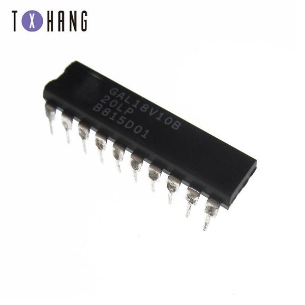 

integrated circuits 1/5pcs gal18v10b-20lp gal18v10b 18v10b dip-20 ic encapsulation