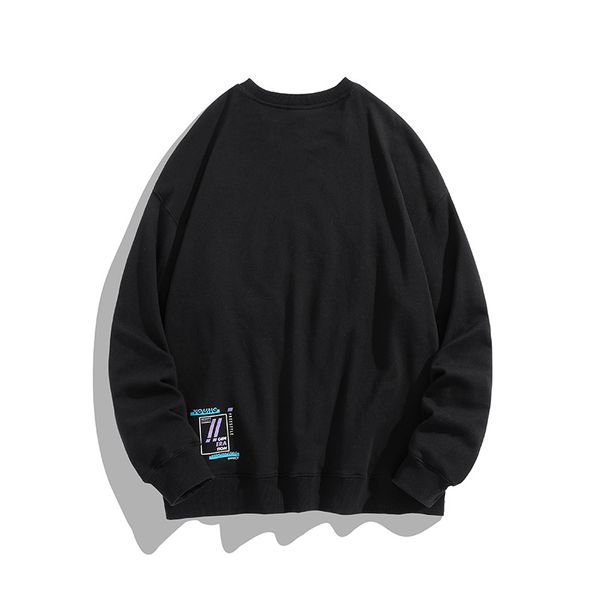 

love spot design trend sweater pure cotton comfortable pullover fashion sportswear long-sleeved hoodie popular, Black