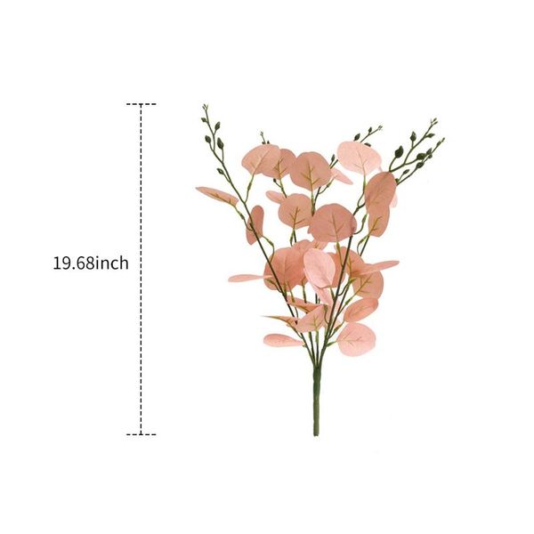 

decorative flowers & wreaths christmas artificial branches plants leaves flower fake garland faux colorful for weddings diy decoration