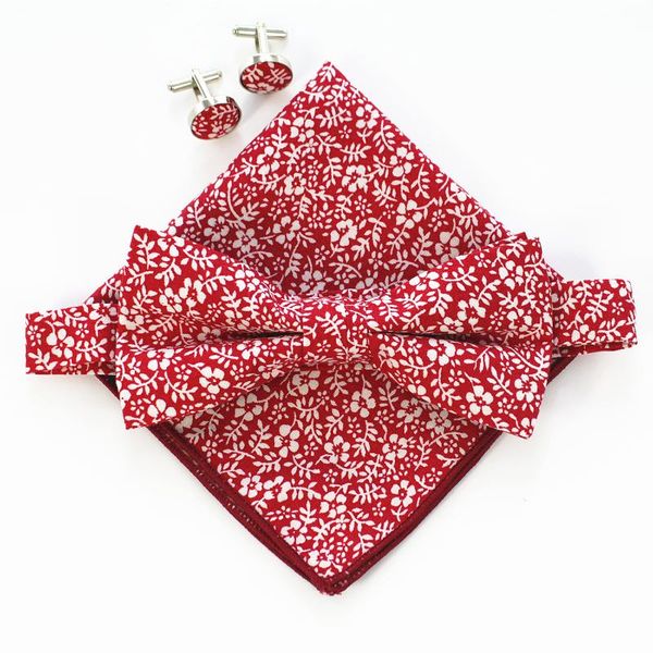 

bow ties gusleson classic men's print bowtie pocket squares and cufflinks set man tie for bussnis wedding vintage hanky necktie suit, Black;gray