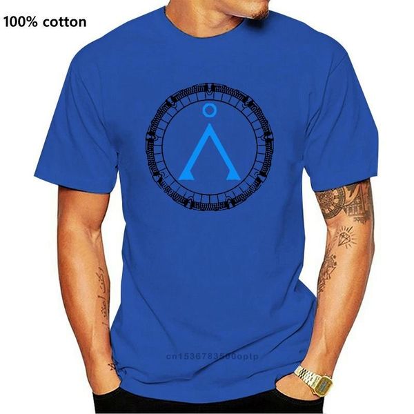 

men's t-shirts stargate-camiseta clÃ¡sica sg1 sci fi, White;black