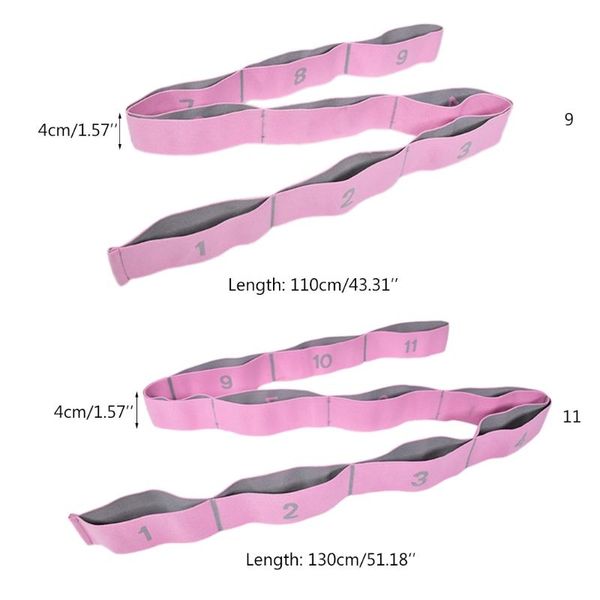 

yoga pull strap belt elastic latin dance stretching band loop pilates bands 53cd resistance