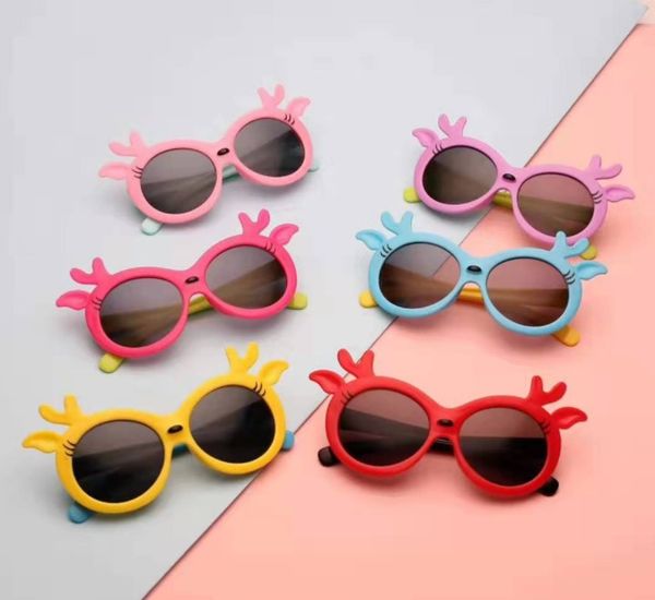 

cartoon animal modeling of children's sunglasses, White;black
