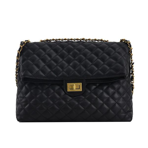 

evening bags large bag fashion capacity women's autumn 2021 lingge chain messenger single shoulder