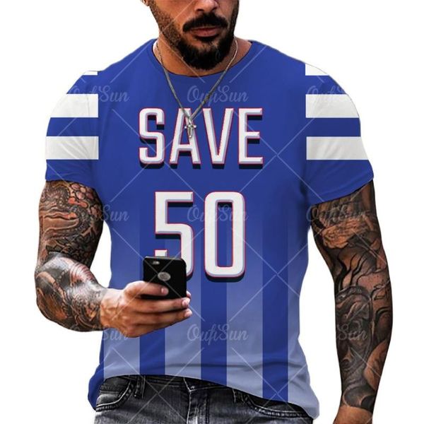 

men's t-shirts team sports number print 3d t shirt men women oversized o collar short sleeve tees summer casual all-match clothes 6xl, White;black