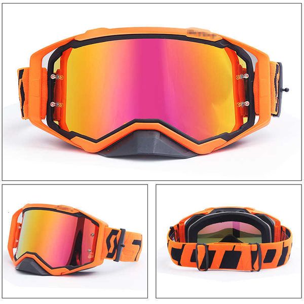 

mountain motorcycle cross-country goggl motorcycle downhill mountain bike goggl, White;black