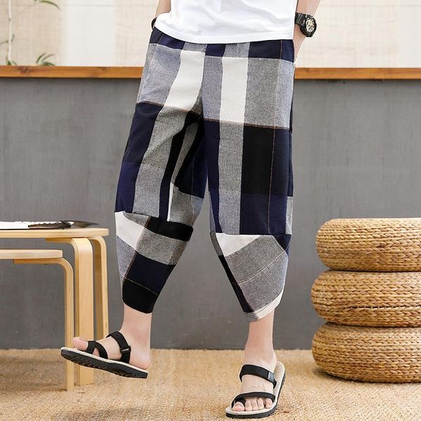 

men's pants 2022 men wied leg streetwear japanese-style man jogging casual cross jogger trousers harajuku oversized 5xl, Black