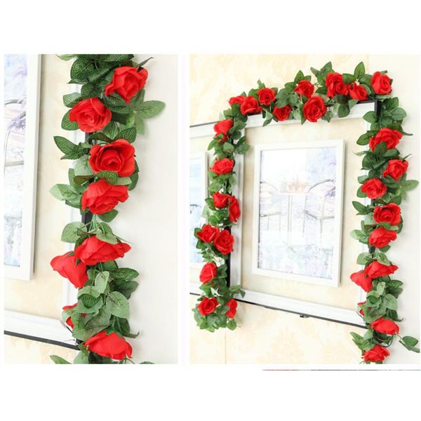 

decorative flowers & wreaths wedding decoration el accessories 16 rose elegant leaf home party diy garden simulation ornaments artificial fl