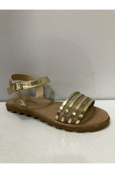 

sandals women's gold color, Black