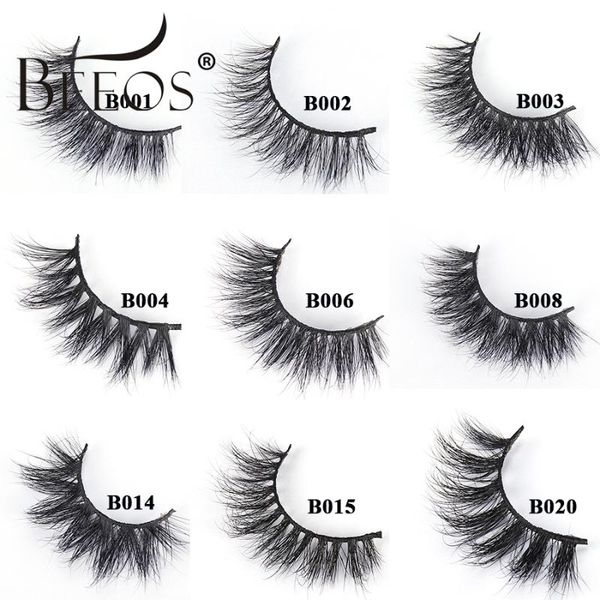 

false eyelashes beeos mink lashes wholesale in bulk 10/30/50pairs 3d natural package makeup
