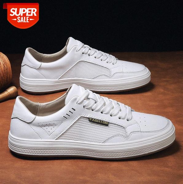

casual shoes men men's business white korean youth students low-sneakers #gj6g