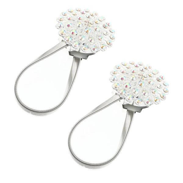 

hooks & rails 2pcs anti-rust curtain buckles decorative fixing tools magnetic
