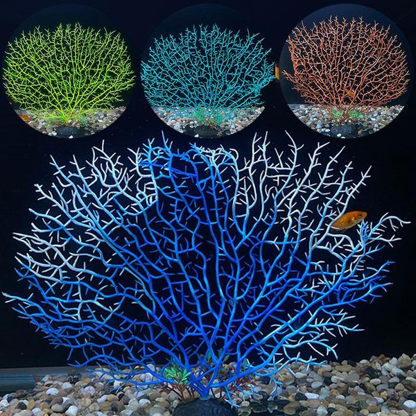 

artificial plastic water plant grass aquarium decorations plants fish tank flower ornament decoration aquatic accessories