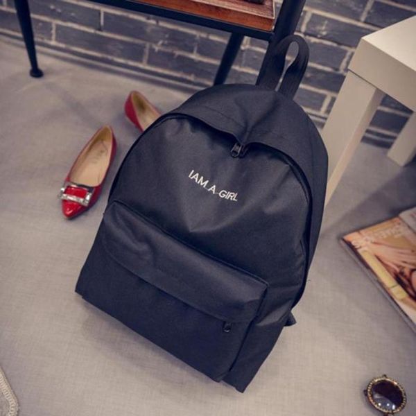 

backpack boys girls canvas rucksack school book shoulder bag travel large capacity computer package z6 30