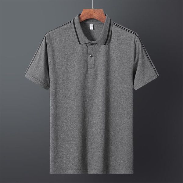 

shirt leisure time masculina cotton men polos short sleeve brands jerseys summer size m 5xl, White;black