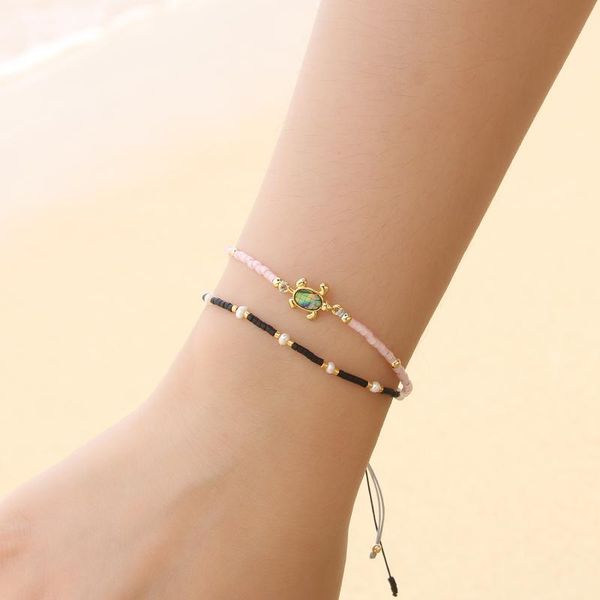 

charm bracelets kelitch 2021 pearl beaded miyuki jewelry bracelet for girls women gothic wholesale rosary anime feminina, Golden;silver