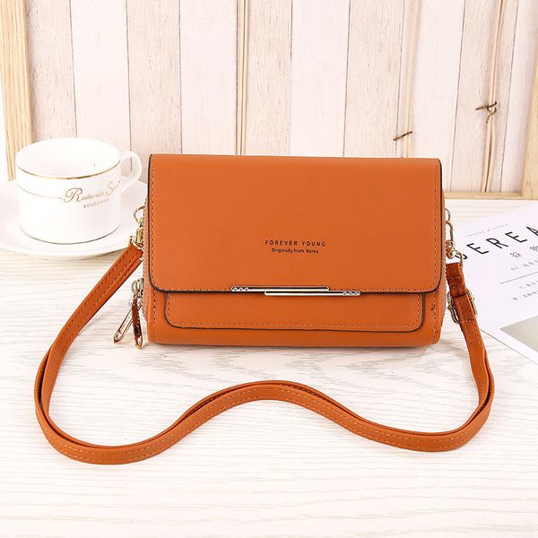 

messenger bagssingle korean version shoulder of messenger bag medium and long women's handbag zero wallet