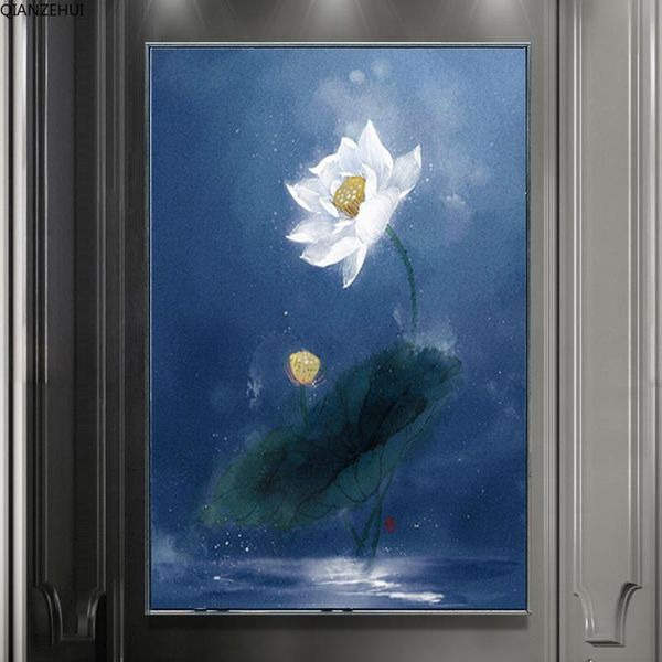 

diamond painting qianzehui, embroidery,round vertical fish school full rhinestone cross stitch,needlework