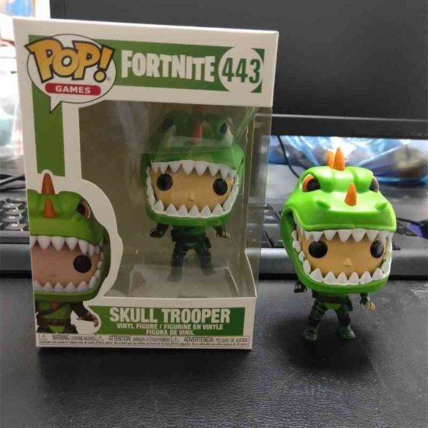 

funko pop fortress night rex hand made tyrannosaurus animation model decoration toy