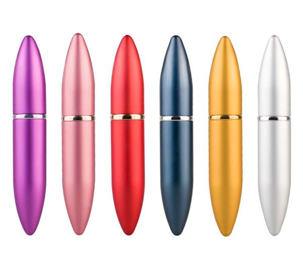 

6ml mini perfume atomizer bottle spray scent pump case travel bullet shape bottles