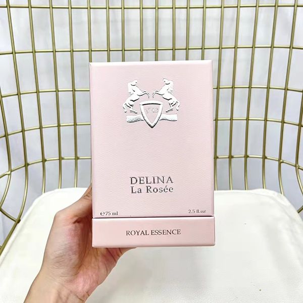 A +++++ качественный натуральный спрей парфюм для женщин Delina La Rosee Cologne 75 мл EDP Lady Fragrance Day Day Laving Pleasant Perfume на продаже Dropship