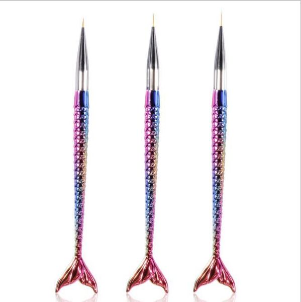 

sets nail art bgirl manicure tool brush fishtail pen kits